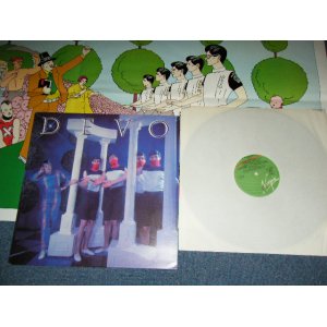 画像: DEVO - DEVO ( With POSTER )  / 1981 ITALY ITALIAN ORIGINAL Used LP With POSTER 