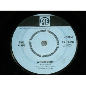 画像: THE KINKS -  WONDER BOY ( VG+++/VG+++ )  / 1968 UK ENGLAND ORIGINAL  Used 7" Single 