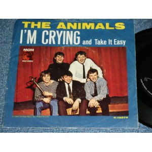 画像: THE ANIMALS - I'M CRYING  ( Ex/Ex )  / 1964 US ORIGINAL Used  7"SINGLE With PICTURE SLEEVE 