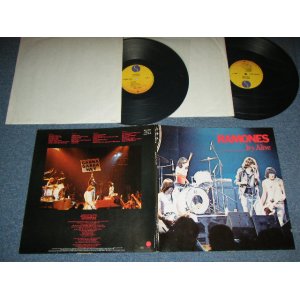 画像: RAMONES  -  IT'S ALIVE / 1979 WEST-GERMAN GERMANY   ORIGINAL Used 2-LP 