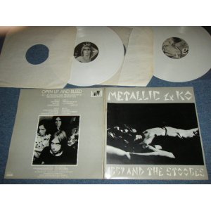 画像: IGGY AND THE STOOGES - METALLIC 2 x KO  / 1980's UK ENGLAND ORIGINAL WHITE WAX Vinyl Used 2 LP'S  