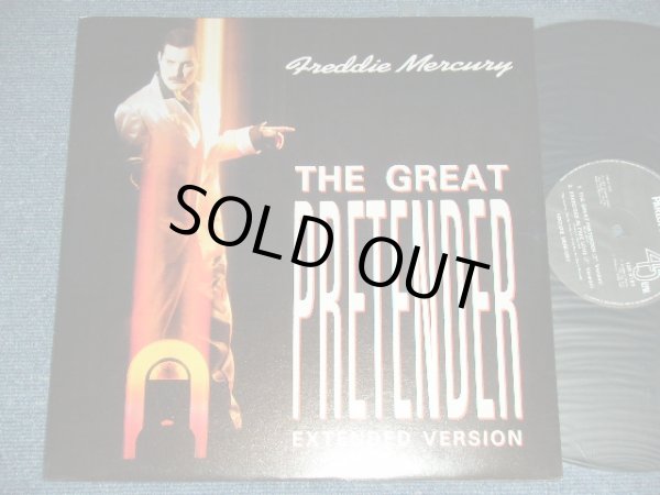 画像1: FREDDIE MERCURY of QUEEN -  THE GREAT PRETENDER ( Ex++/MINT-) / 1987 UK ENGLAND   ORIGINAL Used 12"