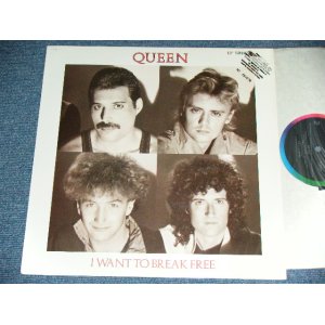 画像: QUEEN -  I WANT TO BREAK FREE  ( Ex+++/MINT- ) / 1984 US AMERICA  ORIGINAL "PROMO SMAPLE Stamp" Used 12"