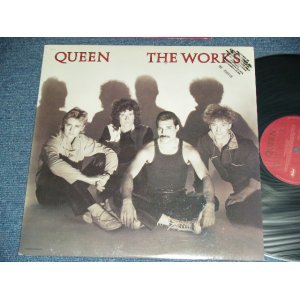 画像: QUEEN -　THE WORKS ( Ex+/MINT- )  / 1984 US AMERICA  ORIGINAL 1st Press "PROMO STAMP On Cover Jacket"  Used LP 