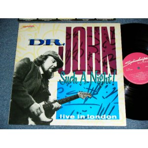 画像: DR. JOHN - SUCH A NIGHT! : LIVE IN LONDON   / 1984  UK ENGLAND ORIGINAL Used LP