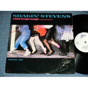 画像: SHAKIN' STEVENS - A LITTLE BOOGIE WOOGIE ( Ex++/MINT- )  / 1987 US AMERICA ORIGINAL Used 12" Single 