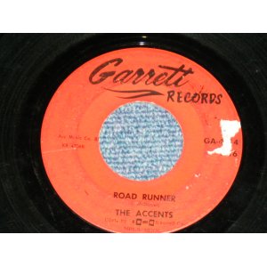 画像: The ACCENTS - ROAD RUNNER : WHY    ( Ex- Looks:VG++/Ex- : Looks:VG++)　)  / 1965 US AMERICA ORIGINAL  Used  7"Single 