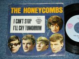 画像: The HONEYCOMBS -  I CAN'T STOP : I'LL CRYTOMORROW ( VG++/MINT-)  / 1964 US AMERICA ORIGINAL  Used  7" Single with PICTURE SLEEVE  