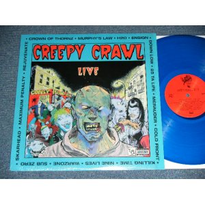 画像: CRIPT CRAWL - LIVE  / 1997 US AMERICA ORIGINAL "BLUE WAX VINYL" Used LP