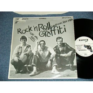 画像: BOPCATS - ROCK ' ROLL GRAFFITI  ( Ex-/MINT-)  /  1981 UK ENGLAND  ORIGINAL Used LP 