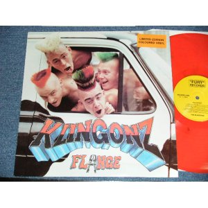 画像: KLINGONZ - FLANGE( Ex+++/MINT-) /  1991 UK ENGLAND ORIGINAL "ORANGE  WAX Vinyl" Used  LP 