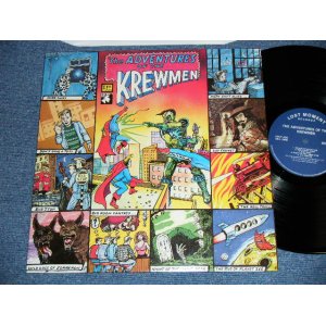 画像: The KREWMEN - THE ADVENTURES OF THE KREWMEN   ( Ex+++/MINT-) /  1986 EUROPE ORIGINAL Used  LP 