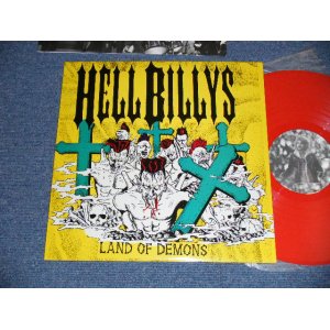 画像: HELLBILLYS - LAND OF DEMONS   ( MINT-/MINT-) /  1993 Japan & UK Press ORIGINAL "RED WAX Vinyl" Used  LP 