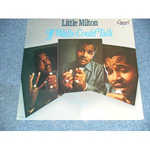 画像: LITTLE MILTON - IF WALLS COULD TALK (SEALED) / 1989 US AMERICA REINESSUE "BRAND W SEALED" LP