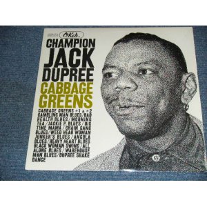 画像: CHAMPION JACK DUPREE - CABBAGE GREENS / US Reissue Limited Sealed LP 