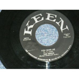 画像: SAM COOKE - YOU SEND ME : SUMMERTIME / 1957 US AMERICA ORIGINAL Used 7"SINGLE  