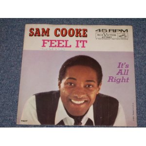 画像: SAM COOKE - FEEL IT / 1961 US ORIGINAL 7"SINGLE With PICTURE SLEEVE  