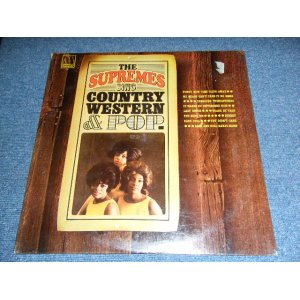 画像: THE SUPREMES - SING COUNTRY WESTERN & POP / 1965 US ORIGINAL MONO Brand New Sealed LP  