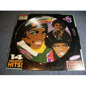 画像: JACKSON 5 (FIVE) - 14 GREATEST HITS / 1984 US ORIGINAL PICTURE DISC LP  