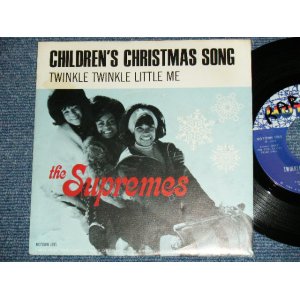 画像: SUPREMES - CHILDREN'S CHRISTMAS SONG / 1965 US ORIGINAL 45rpm 7"Single With PICTURE SLEEVE 