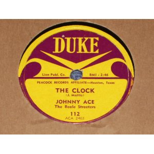 画像: JOHNNY ACE - THE CLOCK / US ORIGINAL 78rpm SP 