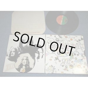 画像: LED ZEPPELIN -  III ( Matrix Number A)ST-A-702005-K 1-1-flat 1 /B)ST-A-702006-K 1-1 flat 1   MINT-/MINT-)  / 1977 US REISSUE Used LP 