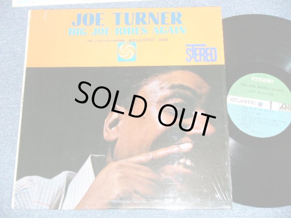 画像1: JOE TURNER - BIG JOE RIDES AGAIN ( Ex+++/MINT-) / 1963 Version  US ORIGINAL? "GREEN & BLUE With BLACK  FUN on RIGHT SIDE "Label  STEREO  Used LP 