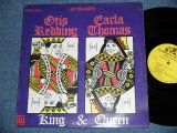 画像: OTIS REDDING & CARLA THOMAS - KING & QUEEN (Matrix #          A) ST-STX-66973-AP  LW   B) ST-STX-66974-AP  LW) ( Ex+/Ex++ ; Cut out )  / 1967 US AMERICA ORIGINAL 2nd Press "YELLOW Label" "  "1841 BROADWAY Label" STEREO Used LP 