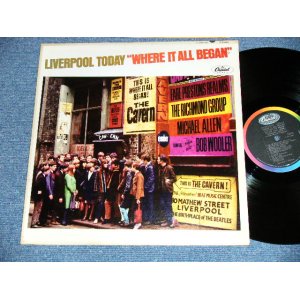 画像: v.a. (EARL PRESTON'S REALMS,MICHAEL ALLEN,The RICHMOND GROUP )  -   LIVERPOOL TODAY "WHERE IT ALL BEGAN" (Ex+/Ex+++) / 1965 US AMERICA ORIGINAL MONO  Used LP 