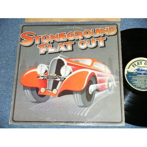 画像: STONEGROUND - FLAT OUT ( VG+++/Ex++ ) / 1976  US AMERICA ORIGINAL Used LP