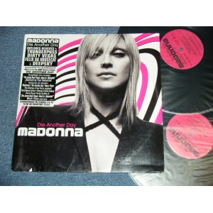 画像: MADONNA - DIE ANOTHER DAY ( Ex+/MINT- )    / 2002 US AMERICA  ORIGINAL "PROMO STAMP" Used  Double 12" Pack 