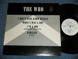 画像: THE WHO - WHO'S MISSING : PROMO ONLY 4 TRACKS SAMPLER  Ex++/MINT-)  / 1985 US AMERICA ORIGINAL "PROMO ONLY" Used  12" EP