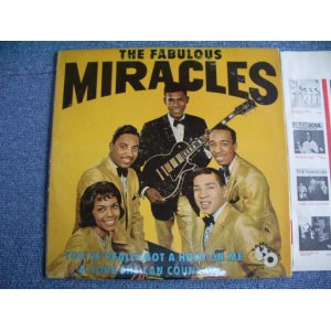 画像: MIRACLES - THE FABULOUS MIRACLES ( VG+++/VG++ ) / 1963 US AMERICA ORIGINAL MONO Used  LP 