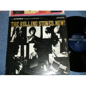 画像: ROLLING STONES - THE ROLLING STONES,NOW !( Matrix Number : A)  ZAL-6691 -4 △7764/ B)  ZAL-6692 -4   △7764x )(Ex++/Ex++ )    / 1969 Version?  US AMERICA ORIGINAL "DARK BLUE LABEL with  BOXED LONDON Label" STEREO  Used LP 