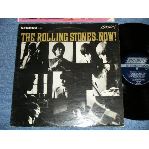 画像: ROLLING STONES - THE ROLLING STONES,NOW !( Matrix Number : A)  ZAL-6691 -4 △7764/ B)  ZAL-6692 -4   △7764x )(Ex++/MINT- )  / 1969 Version?  US AMERICA ORIGINAL "DARK BLUE LABEL with  BOXED LONDON Label" STEREO  Used LP 