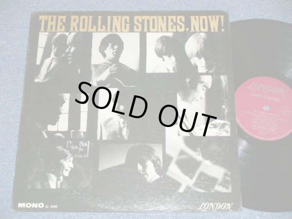 画像1: ROLLING STONES - THE ROLLING STONES,NOW !( Matrix Number : HAND WRITING STYLE  A)  ARL-6691 -1B / B)  ARL-6692 -1B  )(Ex+/Ex++)    / 1964 US AMERICA ORIGINAL "MAROON LABEL with UNBOXED LONDON Label" MONO Used LP 