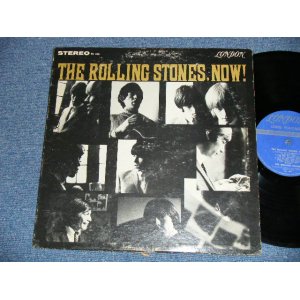 画像: ROLLING STONES - THE ROLLING STONES,NOW !( Matrix Number : A)  ZAL-6691 -4 △7764/ B)  ZAL-6692 -4   △7764x )(VG+++/Ex+ B-6 Poor JUMP)  / 1965  US AMERICA ORIGINAL 1st Press "BLUE LABEL with  UNBOXED LONDON Label" STEREO  Used LP 