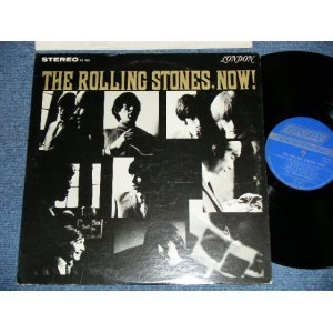 画像: ROLLING STONES - THE ROLLING STONES,NOW !( Matrix Number : A)  ZAL-6691 -4 W △7764/ B)  ZAL-6692 -10 W   )(Ex++/MINT- )  / 1976 Version?  US AMERICA ORIGINAL "DARK BLUE LABEL with  BOXED LONDON Label" STEREO  Used LP 