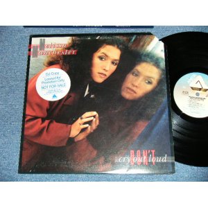 画像: MELISSA MANCHESTER - DON'T CRY OUT LOUD ( Ex+/Ex+++) / 1978 US AMERICA  ORIGINAL "PROMO" Used LP 