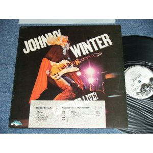 画像: JOHNNY WINTER -  CAPTURED LIVE!  ( Ex++/MINT) / 1976 US AMERICA ORIGINAL "WHITE LABEL PROMO" Used LP 