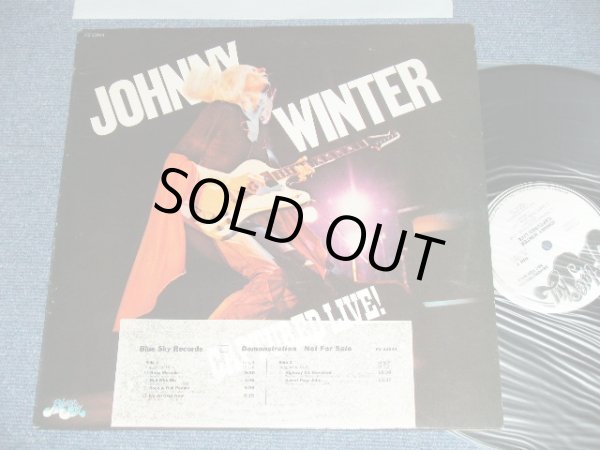 画像1: JOHNNY WINTER -  CAPTURED LIVE!  ( Ex++/MINT) / 1976 US AMERICA ORIGINAL "WHITE LABEL PROMO" Used LP 