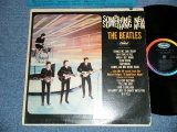 画像: The BEATLES -  SOMETHING NEW ( Matrix # A) T-1-2108-F1#3/B) T-2-2108-G4#4  : Ex /Ex  ) / 1964 US AMERICA ORIGINAL "BLACK with COLOR BAND Label" MONO Used LP 