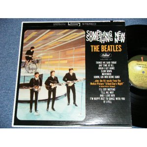 画像: The BEATLES -  SOMETHING NEW ( Matrix # A) ST-1-2108-H13 /B) ST-2-2108-H13  : MINT-/MINT- ) / US REISSUE "1969 Version 'MFD By APPLE on Label" Used LP 