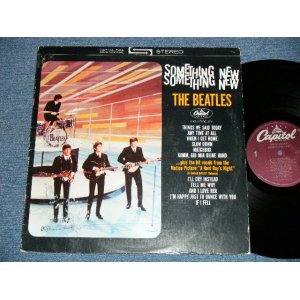 画像: The BEATLES -  SOMETHING NEW ( Matrix # A) ST-1-2108-H17#1/B) ST-2-2108-H16#2 : Ex/MINT-) / US REISSUE "1978 Version PURPLE  Label" Used LP 