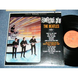 画像: The BEATLES -  SOMETHING NEW ( Matrix # A) ST-1-2108-F-21/B) ST-2-2108-F-19 : MINT-/MINT-) / US REISSUE "1976 Version ORANGE Label" Used LP 