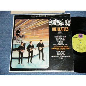 画像: The BEATLES -  SOMETHING NEW ( Matrix # A) ST-1-2108-H-13/B) ST-2-2108-H-13 : Ex++/Ex++ ) / US REISSUE "1969 Version LIME GREEN  Label" Used LP 