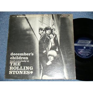 画像: ROLLING STONES -  DECEMBER'S CHILDREN  ( Ex/Ex++ Looks:Ex+) (Matrix# A) ZAL-7031-4 △8579  / B) ZAL-7032-4 △8579-x )  / 1966 VERSION? US AMERICA  "DARK BLUE with Boxed 'LONDON' Label"  STEREO Used LP