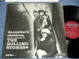 画像: ROLLING STONES -  DECEMBER'S CHILDREN  ( Ex+++/Ex+++ Looks:Ex+ ) (Matrix# A) ARL-7031-5 / B) ARL-7032-5 )  / 1965 VERSION  US AMERICA  "MAROON  with Boxed 'LONDON' Label"  MONO  Used LP