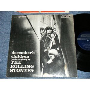 画像: ROLLING STONES -  DECEMBER'S CHILDREN  ( Ex+/Ex++ Looks:Ex+) (Matrix# A) ZAL-7031-4 △8579  / B) ZAL-7032-4 △8579-x )  / 1966 VERSION? US AMERICA  "DARK BLUE with Boxed 'LONDON' Label"  STEREO Used LP