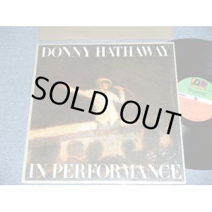 画像: DONNY HATHAWAY - IN PERFORMANCE ( Ex++/MINT-) / 1980 US AMERICA ORIGINAL  Used LP 